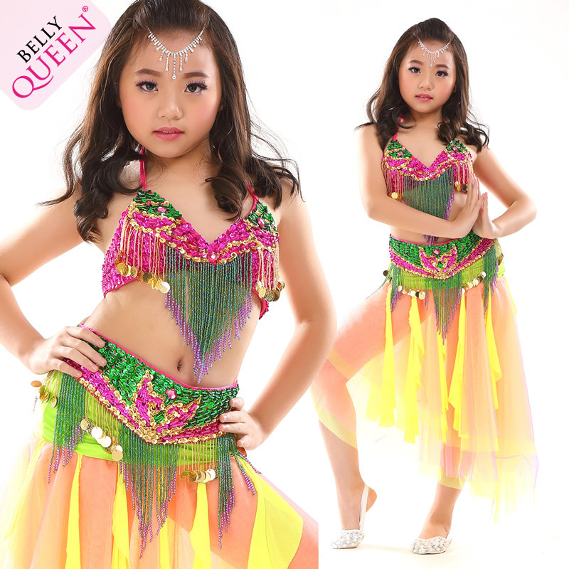 Dancewear Polyester Belly Dance Costumes For Kids