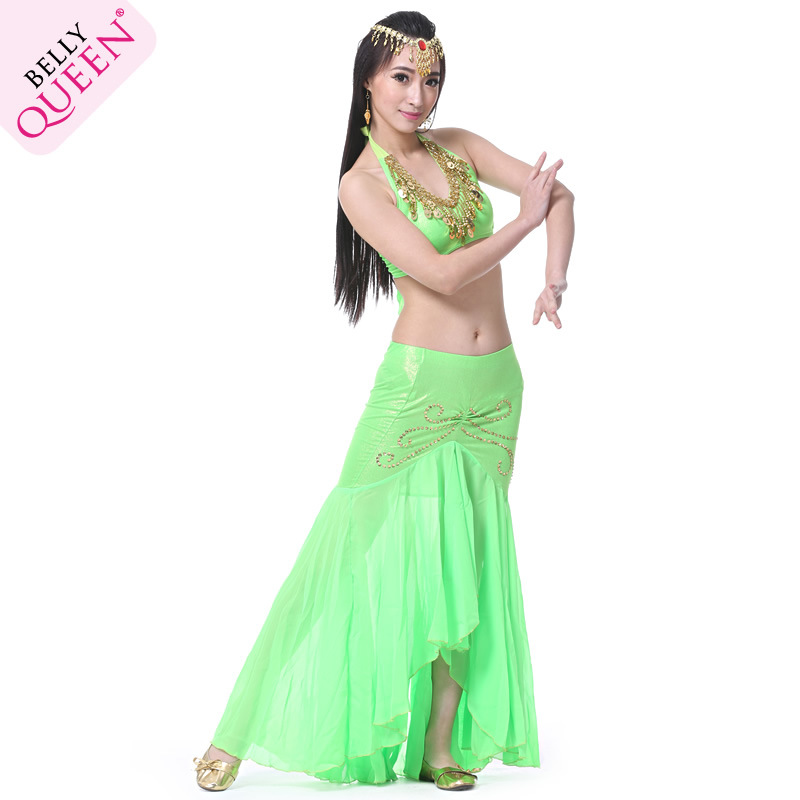 Dancewear Chiffon Belly Dancing Costumes For Ladies More Colors