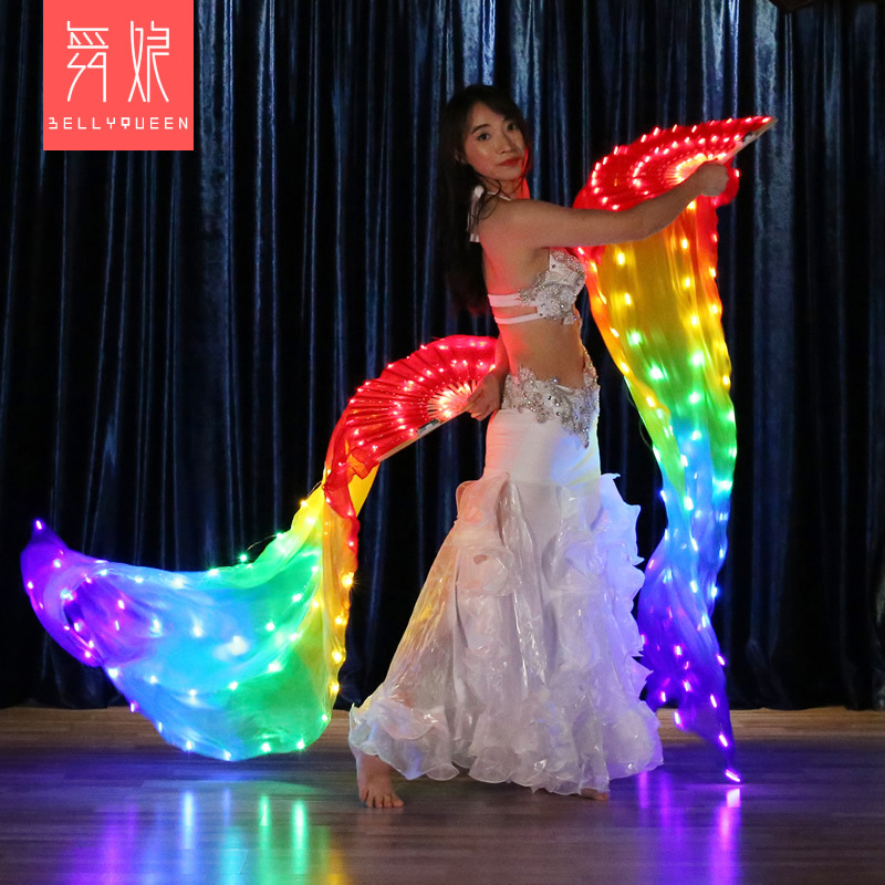 Belly Dance Led Fan Veil (1 pair)