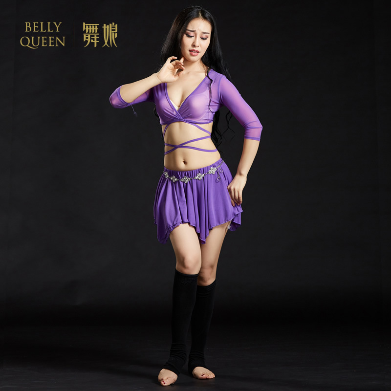 Dancewear Polyester Belly Dance Costumes For Ladies