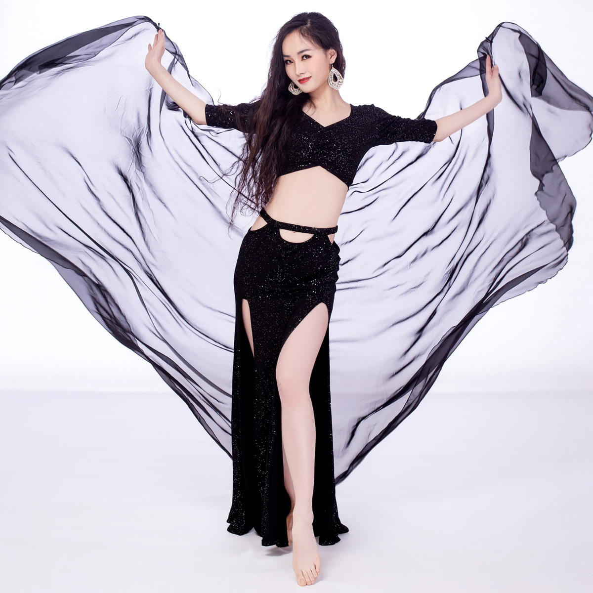 Modal belly dance casual outfit S M L 5055