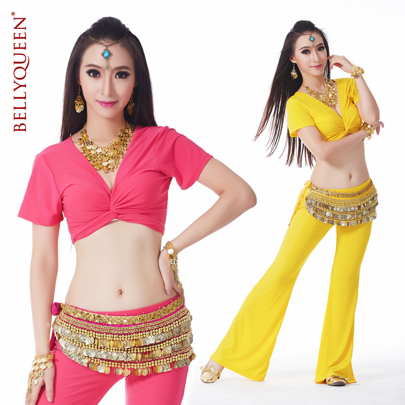 Dancewear Polyester Belly Dance Costumes For Ladies More Colors