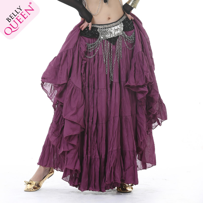 Performance Dancewear Linen Belly Dance Skirt More Colors