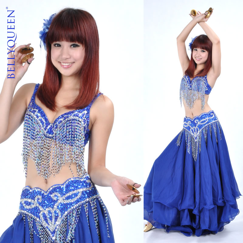 Dancewear Polyester Belly Dance Performance Costumes For Women