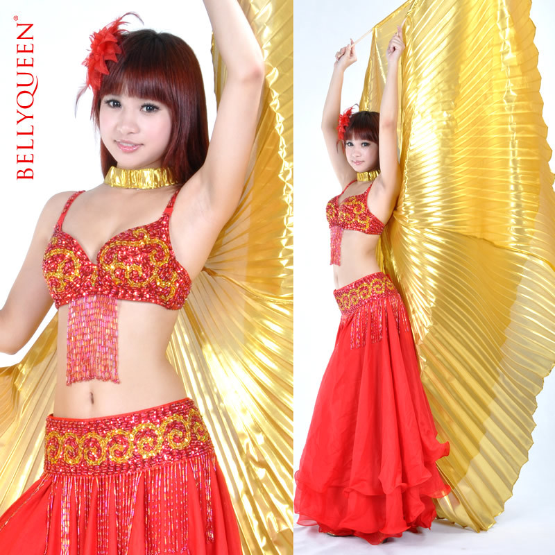 Dancewear Polyester Belly Dance Performance Costumes For Women