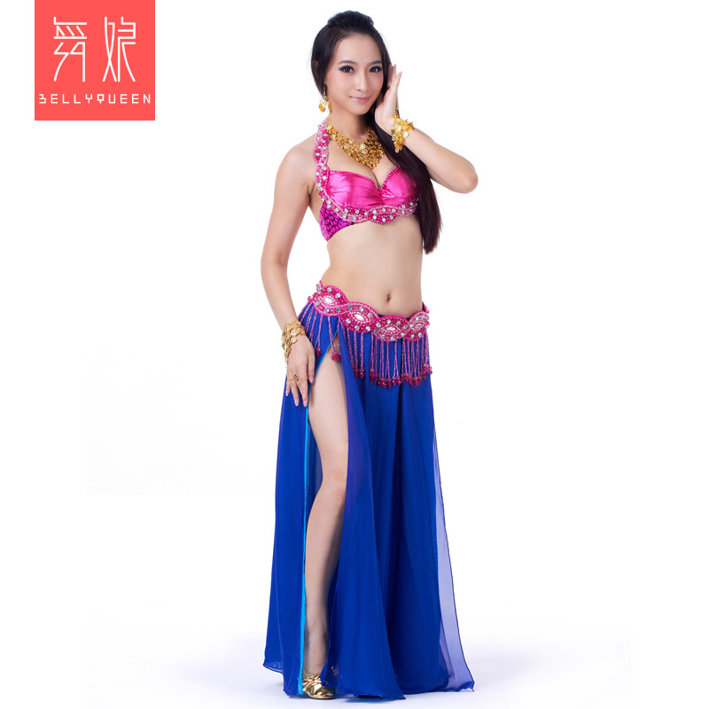 Dancewear Polyester Belly Dance Performance Costumes For Women More Colors