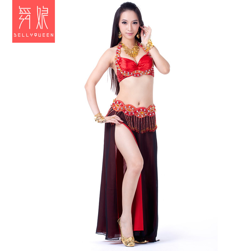 Dancewear Polyester Belly Dance Performance Costumes For Women More Colors