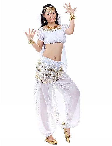 Dancewear Polyester Belly Dance Tops For Ladies